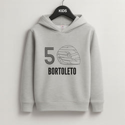 Bortoleto Helmet 2026 Grey Kids Hoodie