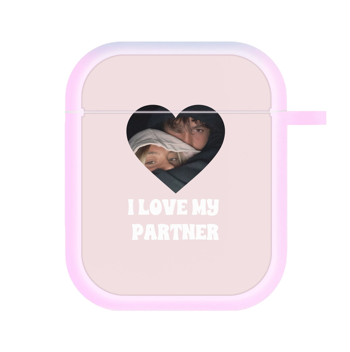 I Love My Partner - Personalised Couples AirPods Case