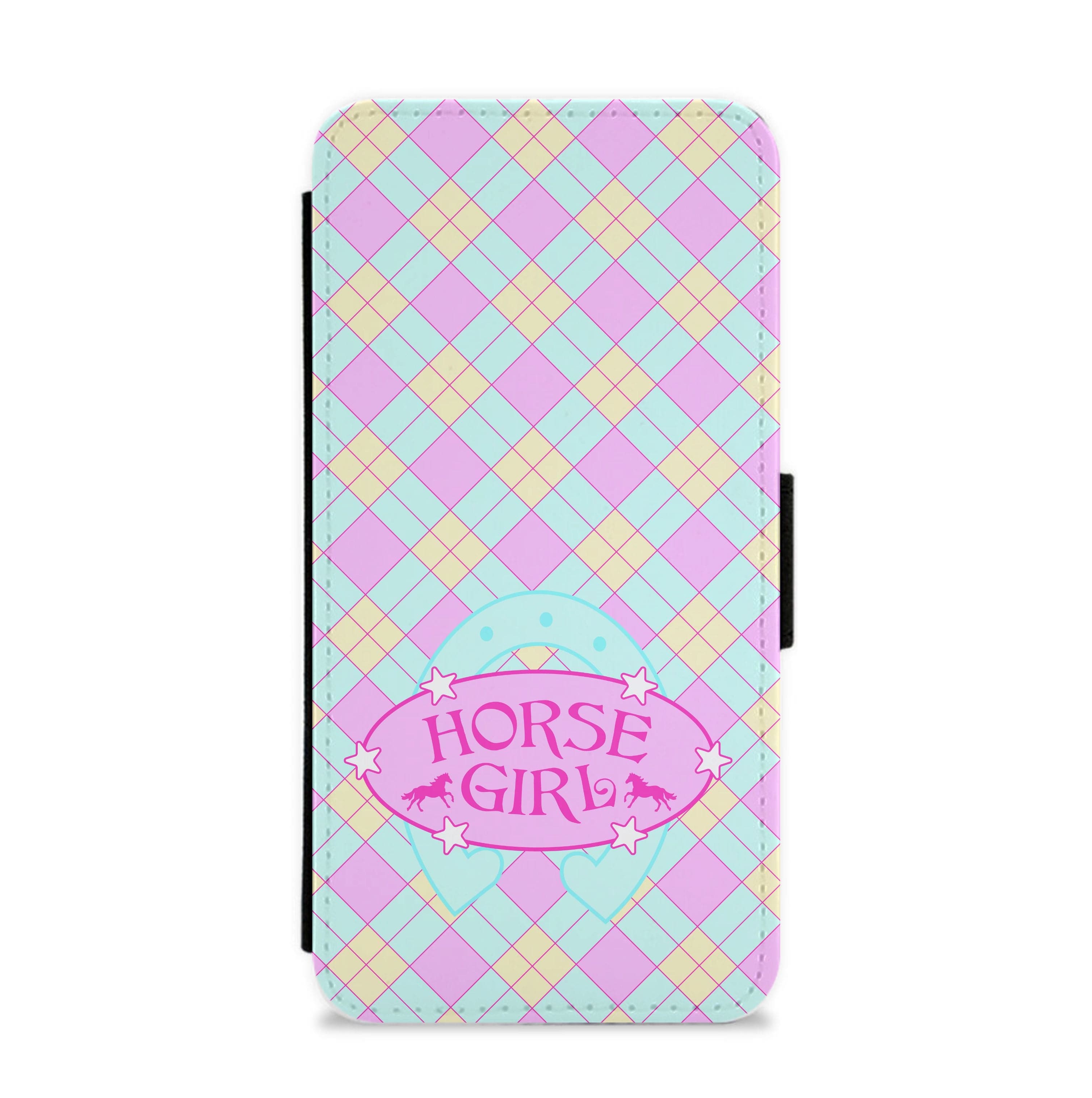 Horse Girl - Horses Flip / Wallet Phone Case