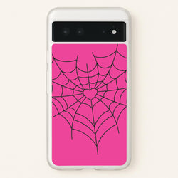 Spiderweb Hearts II Google Pixel 6 Case