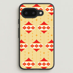 Abstract Christmas Baubles Pattern Google Pixel 9a Case