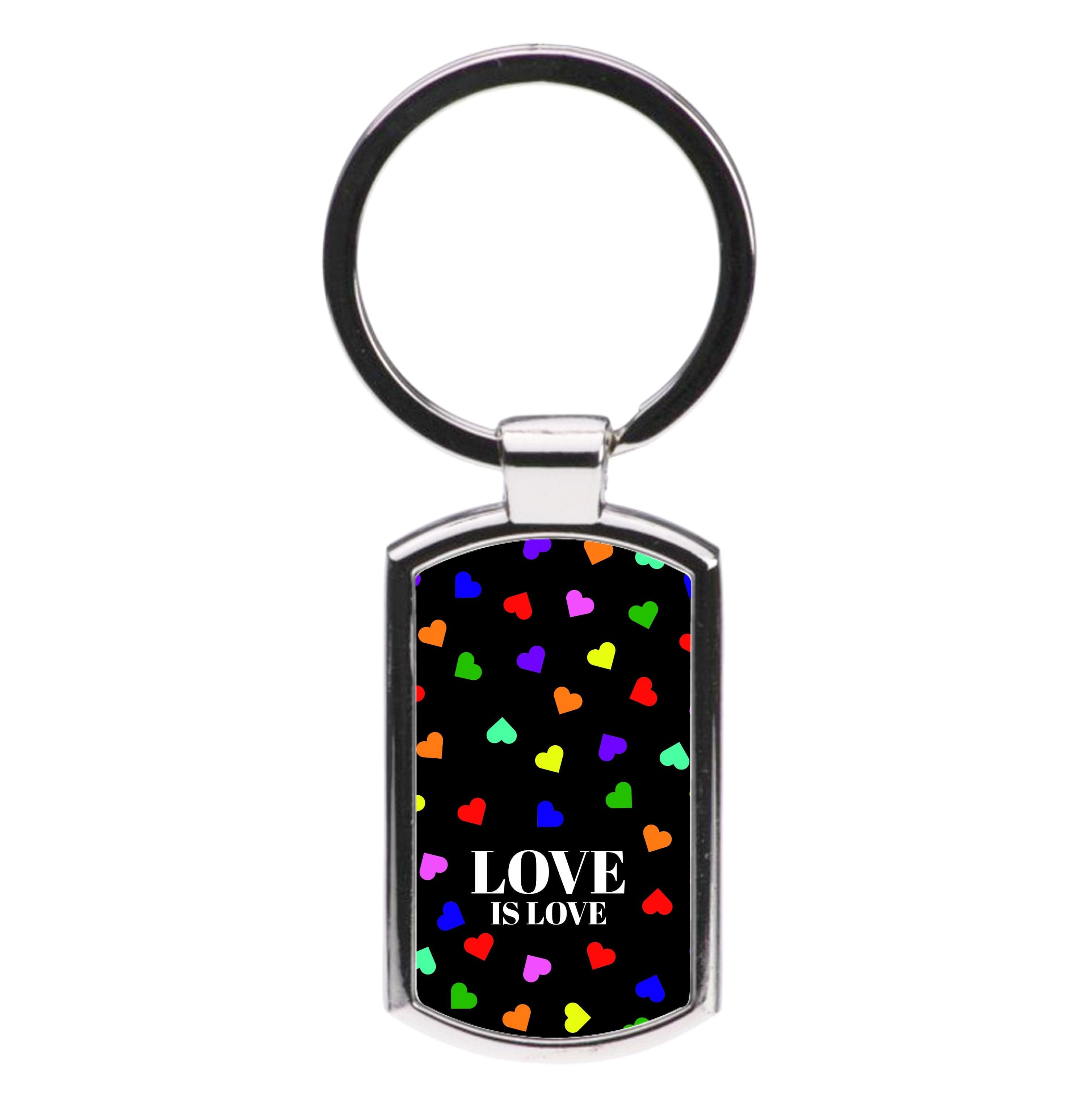 Love Is Love - Pride Luxury Keyring