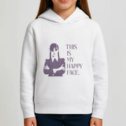 This Is My Happy Face Kids Hoodie 3