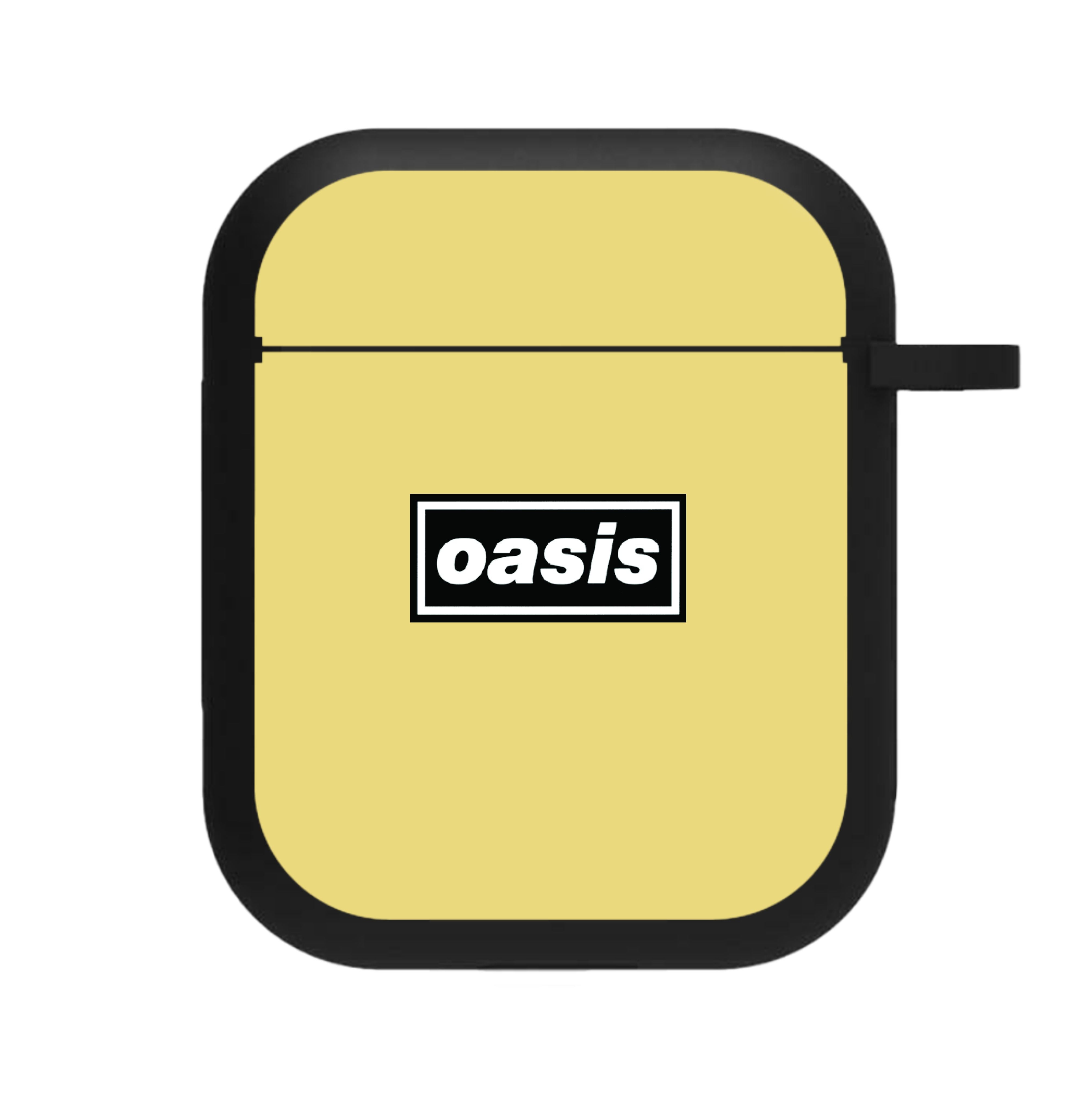 Band Name Yellow AirPods Case