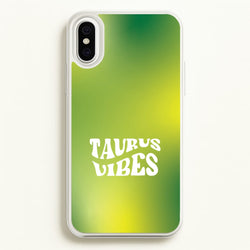 Taurus Vibes Gradient Zodiac iPhone XS Max Case