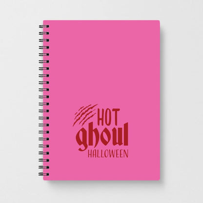 Hot Ghoul Halloween Notebook
