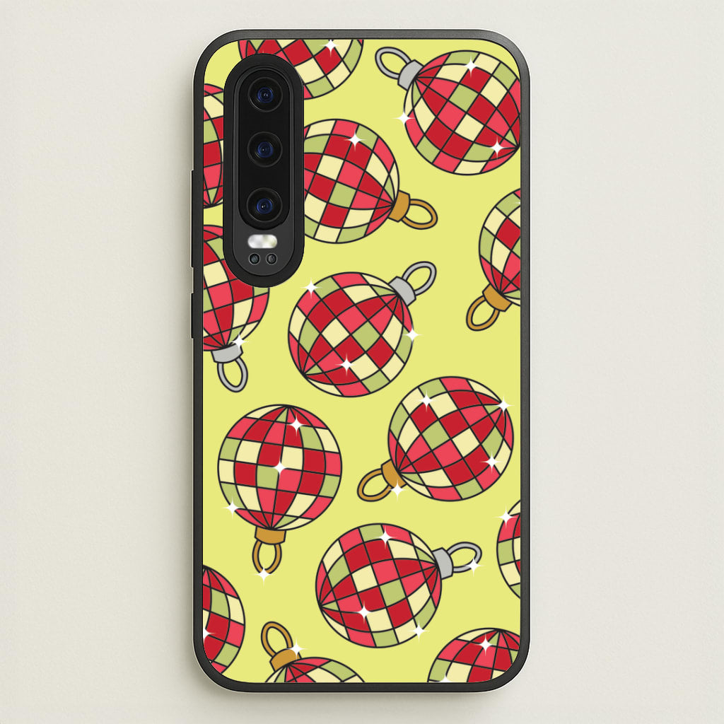 Disco Baubles Pattern Huawei P30 Case