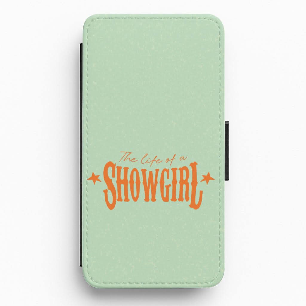 TLOAS Orange Flip / Wallet Phone Case