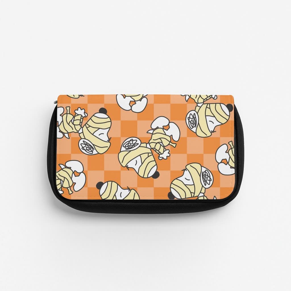 Mummy Cartoon Beagle Pattern Pencil Case