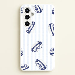 Dad Rugby Ball Pattern Galaxy A54 Case