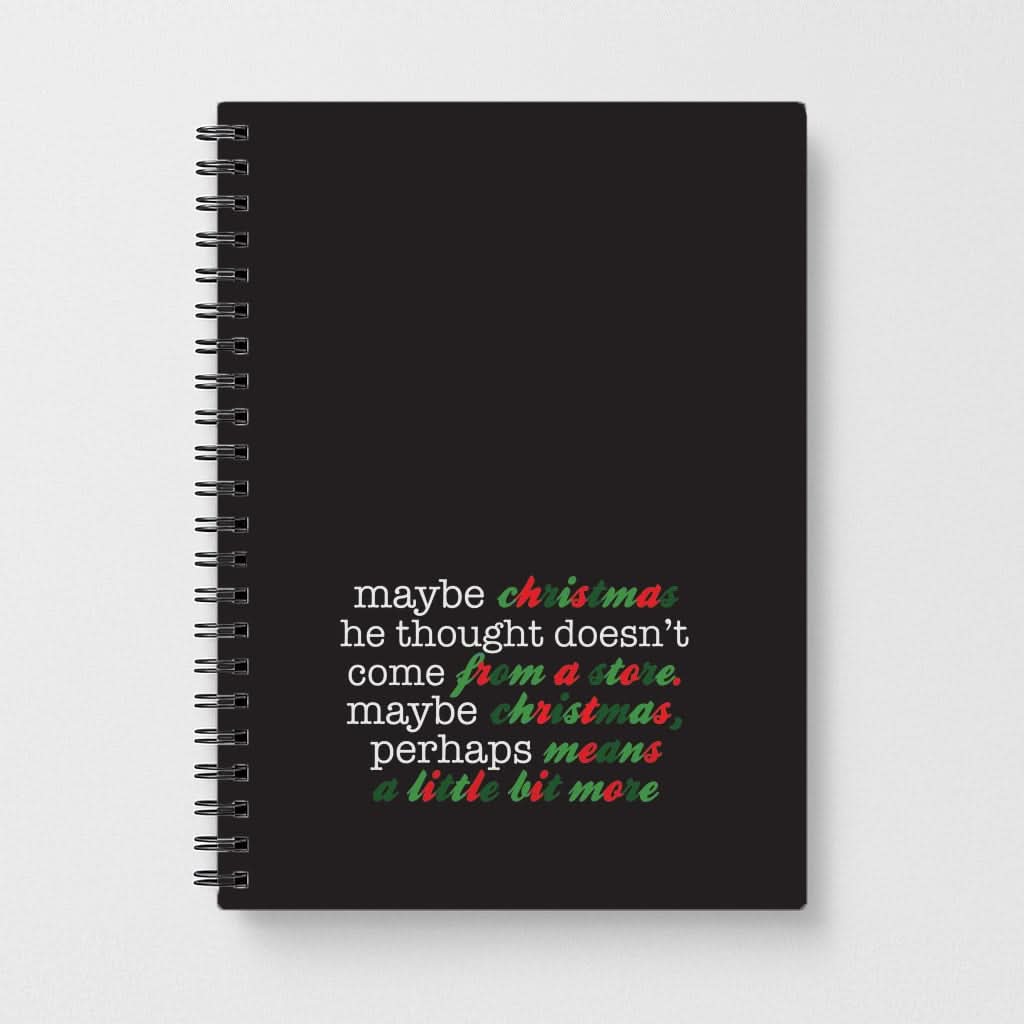 Green Creature Quote Notebook