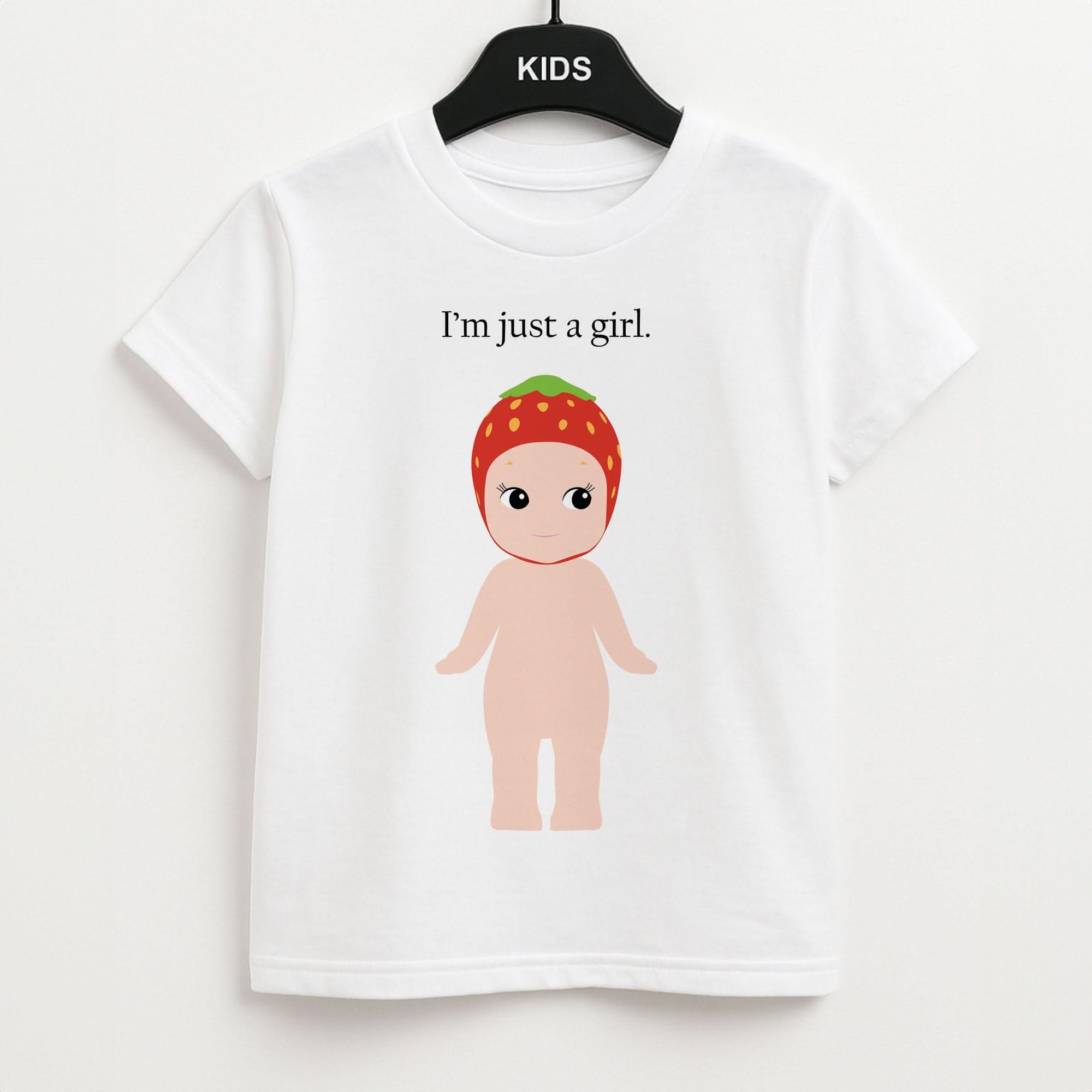 I'm Just A Girl Kids Unisex T-Shirt