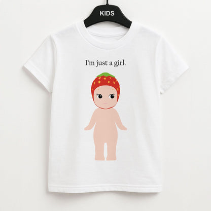 I'm Just A Girl Kids Unisex T-Shirt