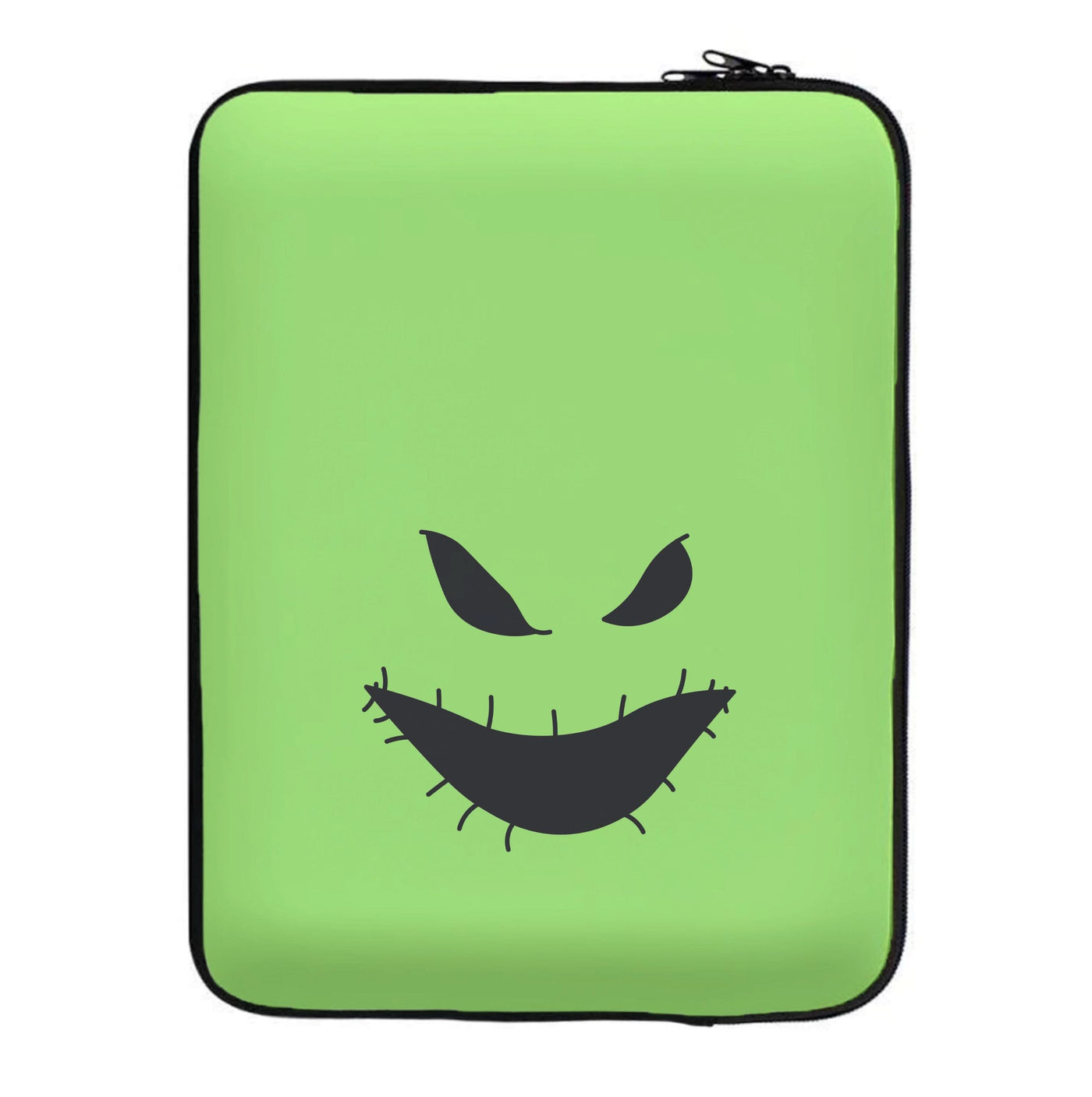 Green Face Laptop Sleeve