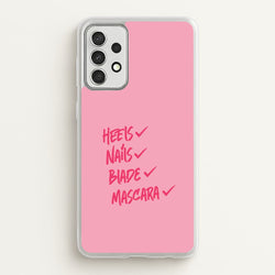 Heels, Nails, Blade, Mascara Galaxy A52 / A52s Case