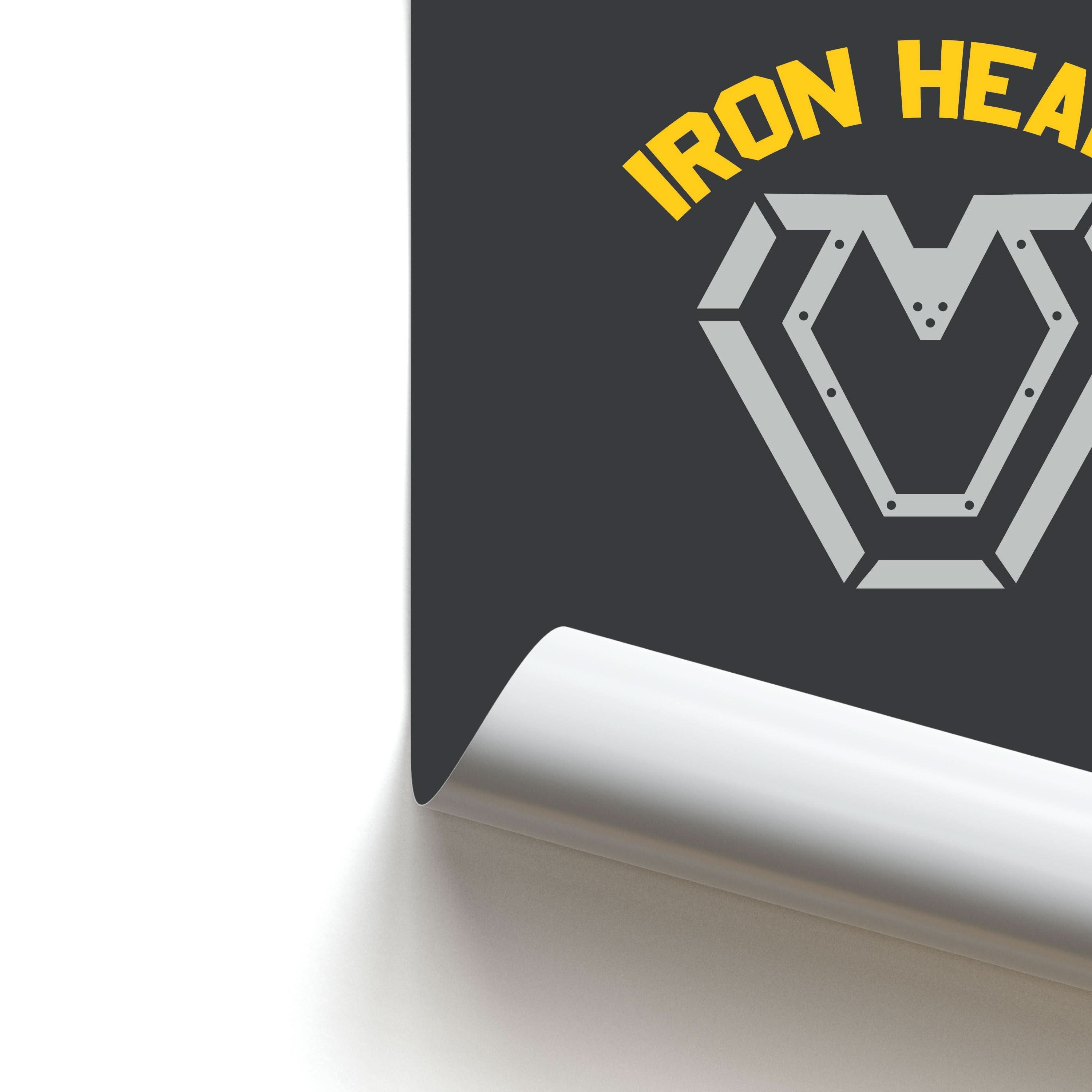 Metal Hero Heart Poster