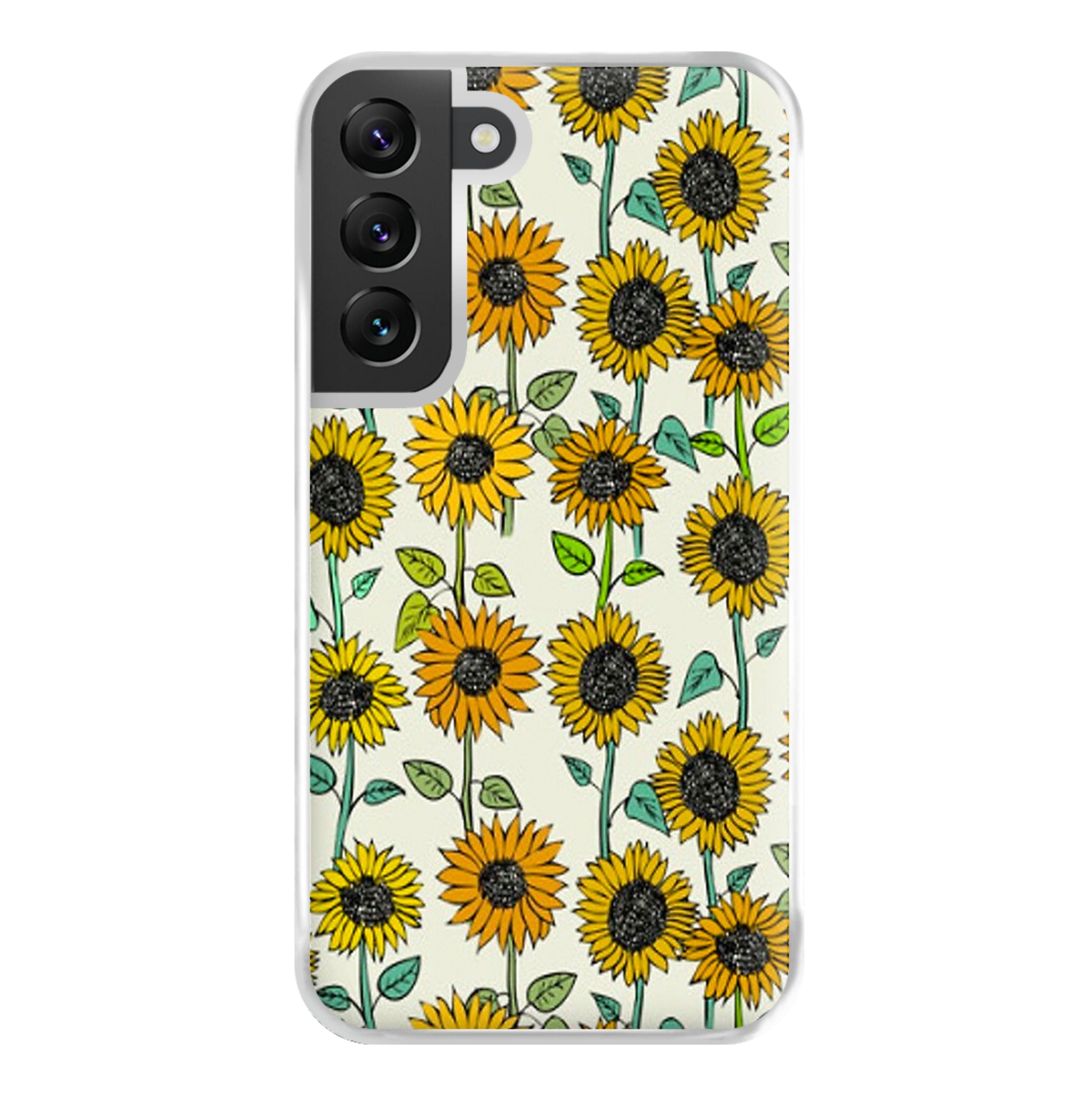 Painted Sunflowers Phone Case