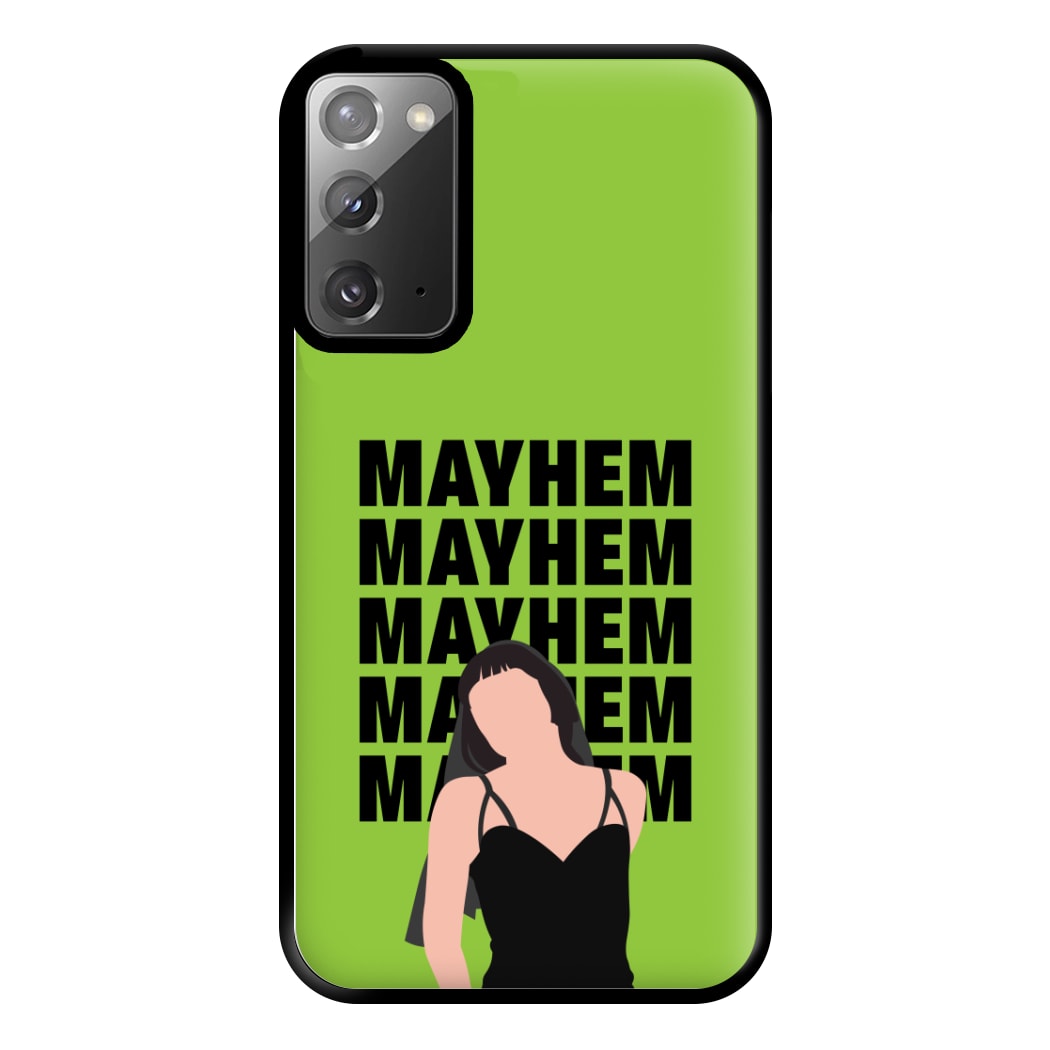 Neon Green Mayhem Galaxy Note 20 Ultra Case