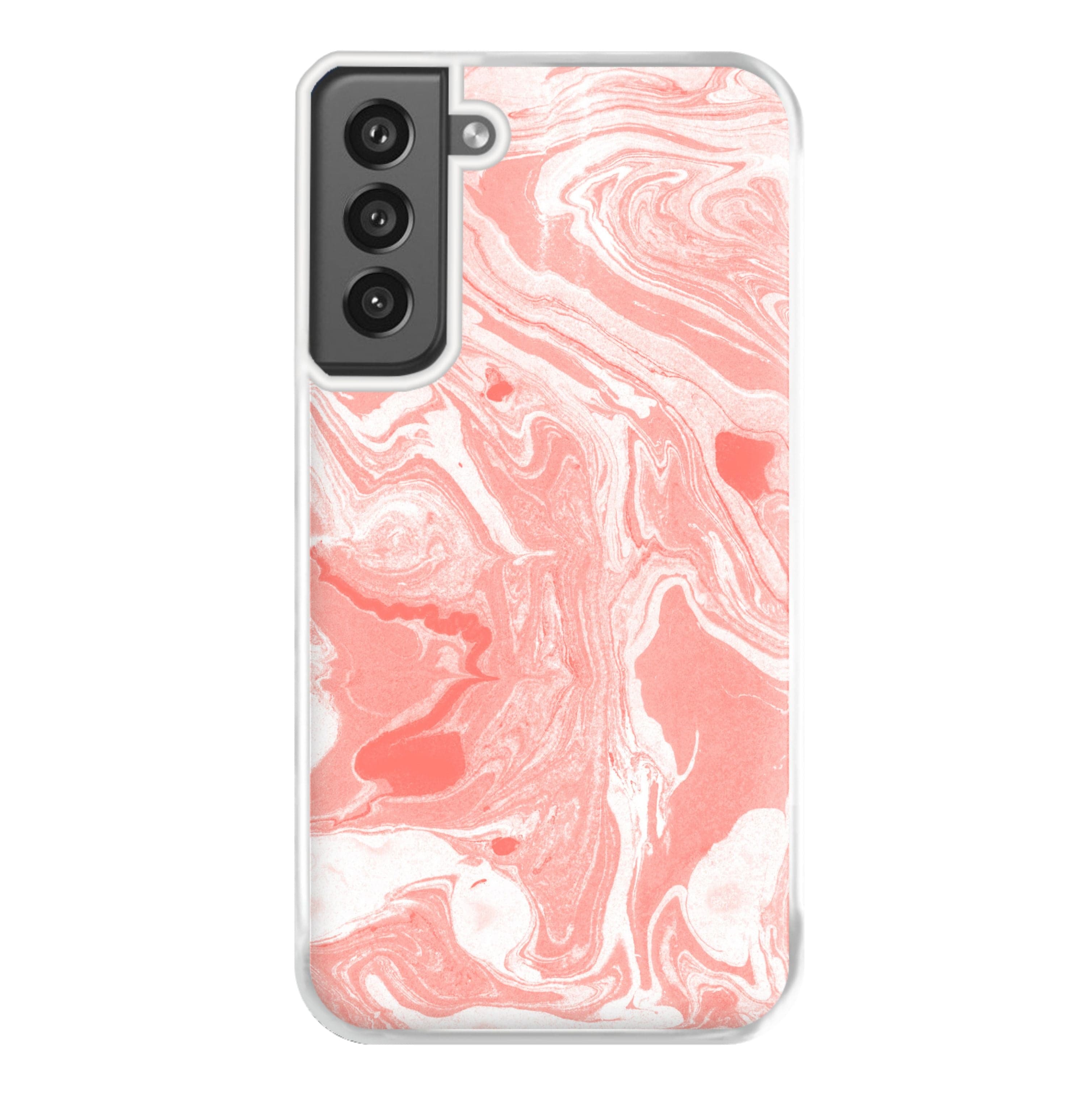 Pink Swirly Marble Phone Case