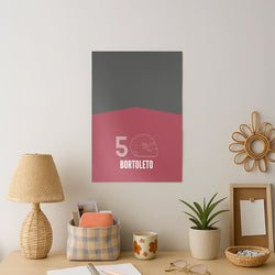 Bortoleto Helmet 2026 Art Print