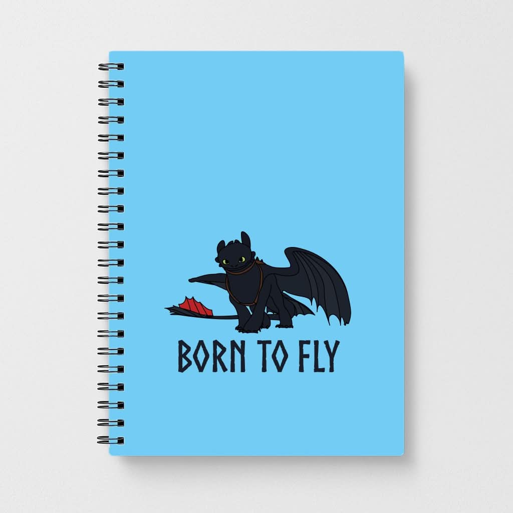 Dragon Born To Fly Notebook