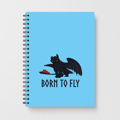 Dragon Born To Fly Notebook