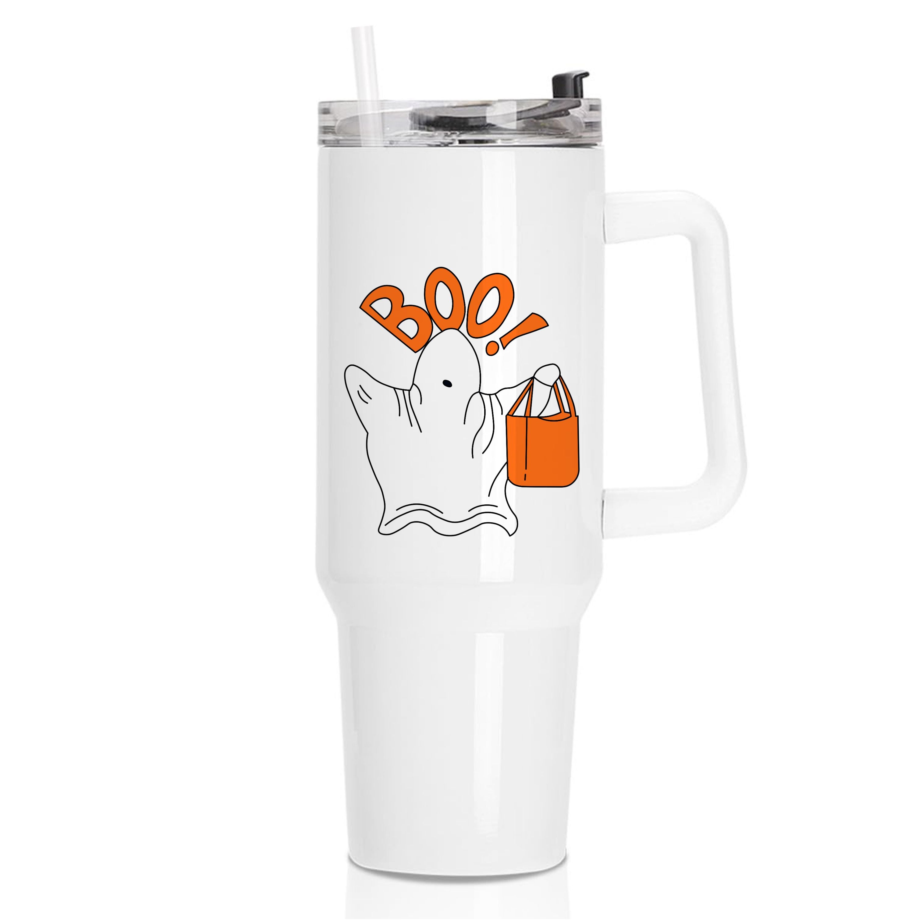 Ghost Boo! - Halloween Tumbler