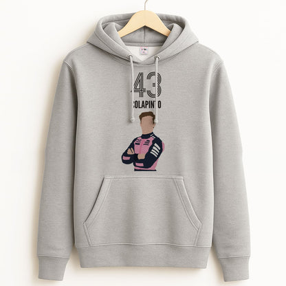 Colapinto 2026 Unisex Grey Hoodie