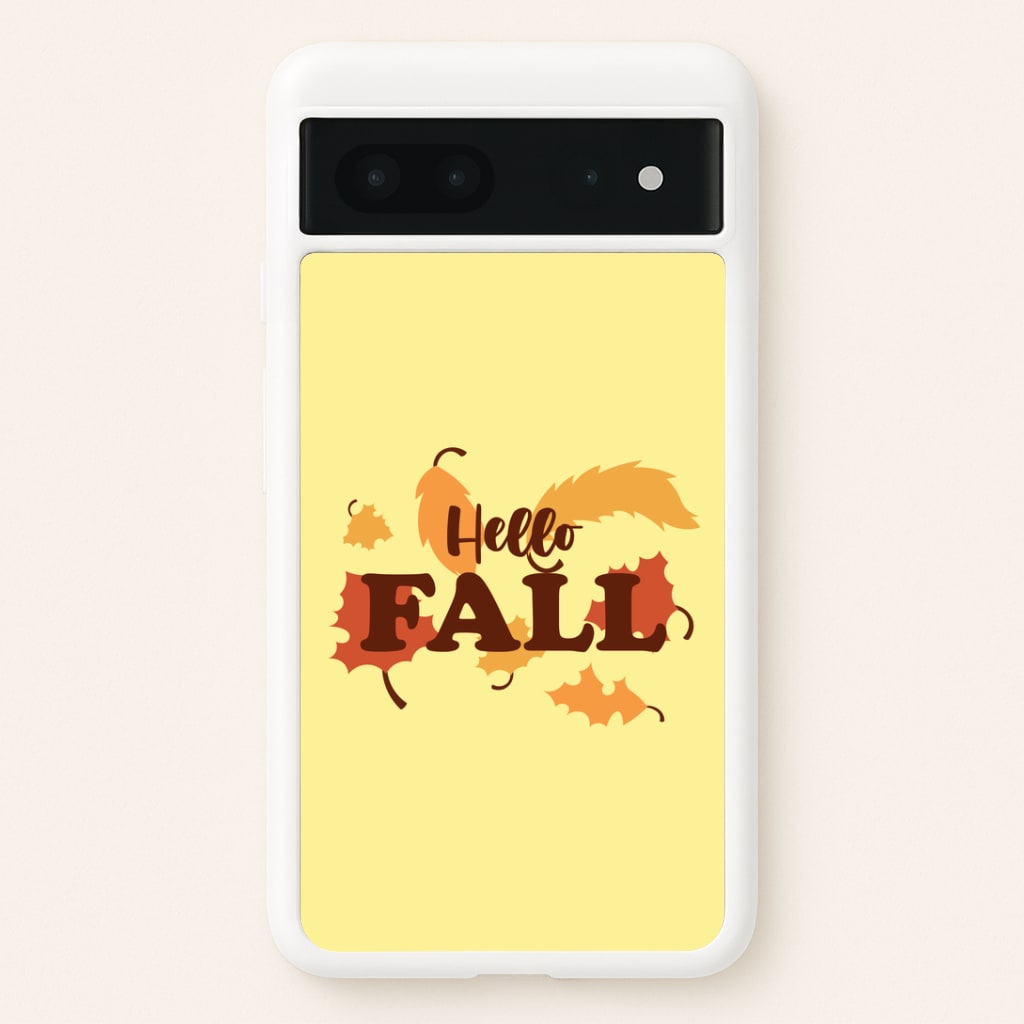 Hello Fall Google Pixel 7 Case