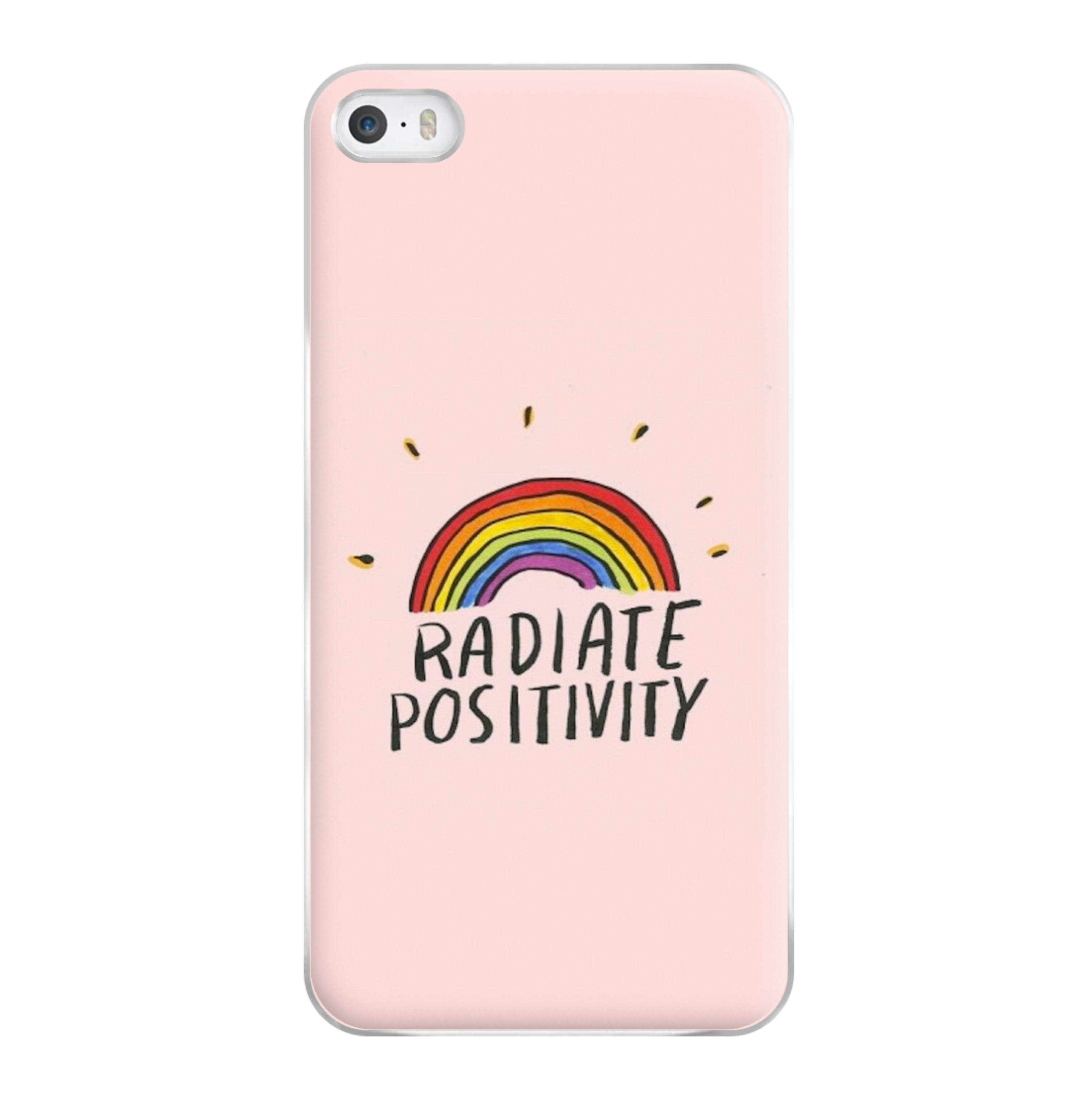 Radiate Positivity Rainbow - Positivity Phone Case