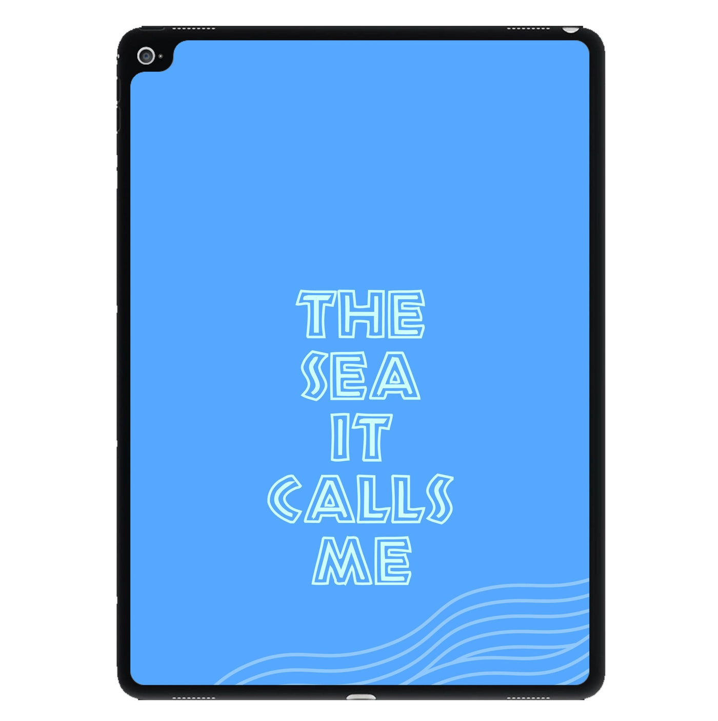 The Sea It Calls Me  iPad Case