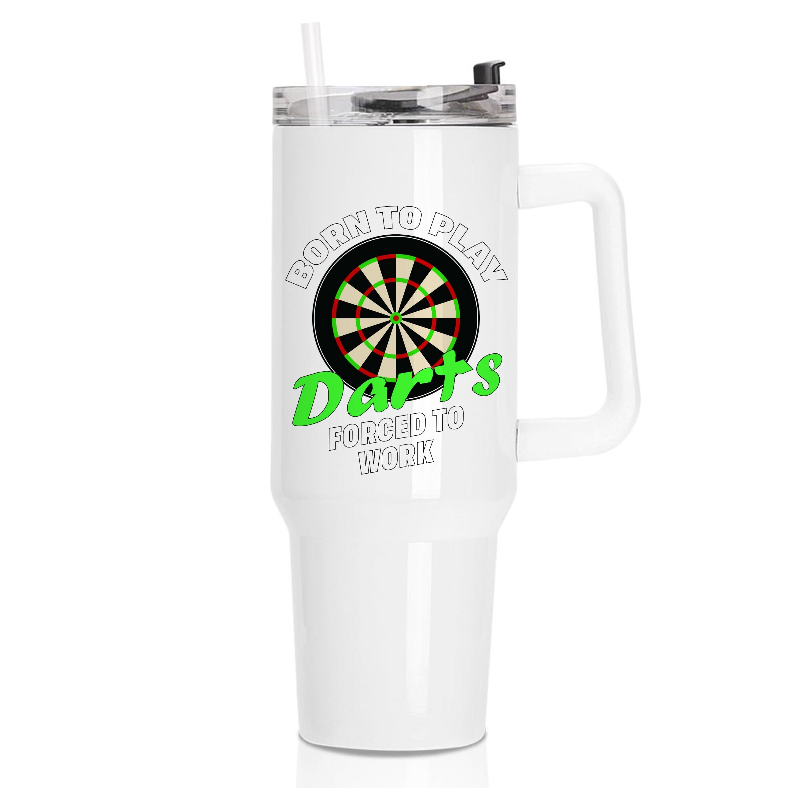 Born To Play Darts Tumbler