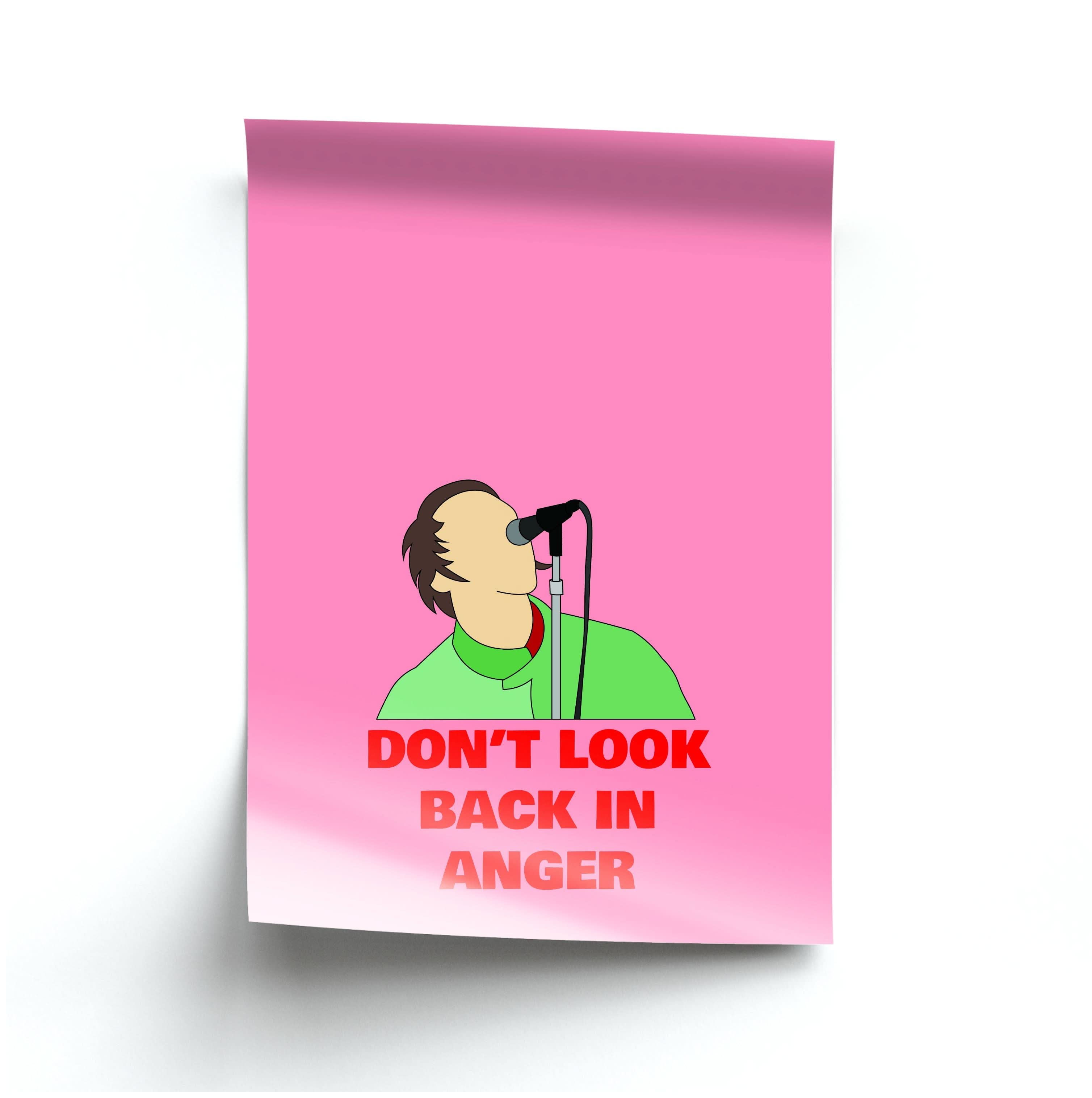 Don't Look Back In Anger Poster