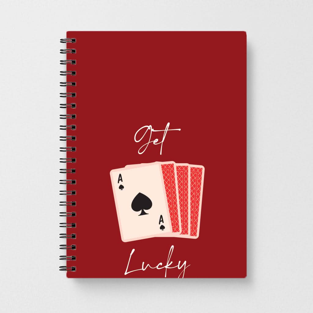 Get Lucky Set Of Cards Notebook