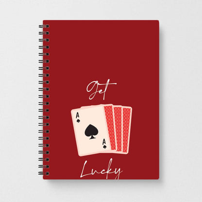 Get Lucky Set Of Cards Notebook