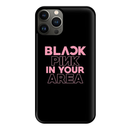 Girl K-Pop Band In Your Area - Black Phone Case