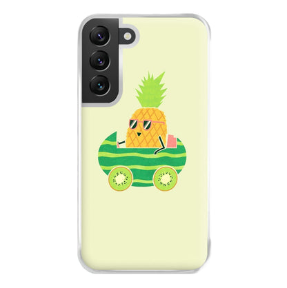 Summer Drive Pineapple Phone Case