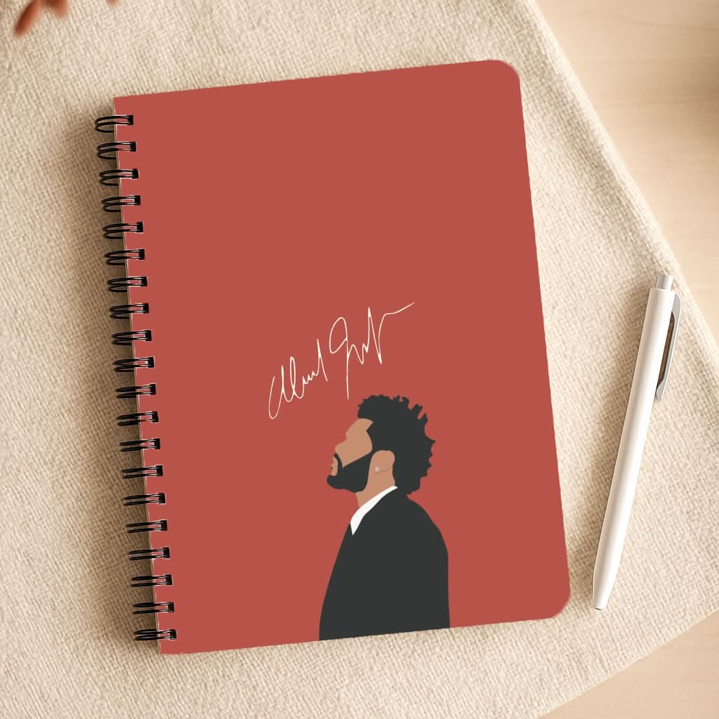 Canadian Singer Signature Notepad