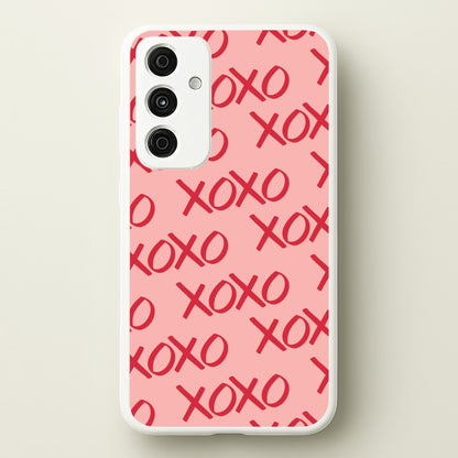 XOXO Pattern Galaxy A55 Case