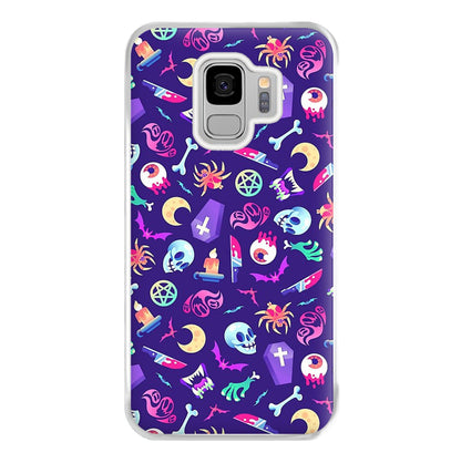 Horroriffic Halloween Pattern Phone Case