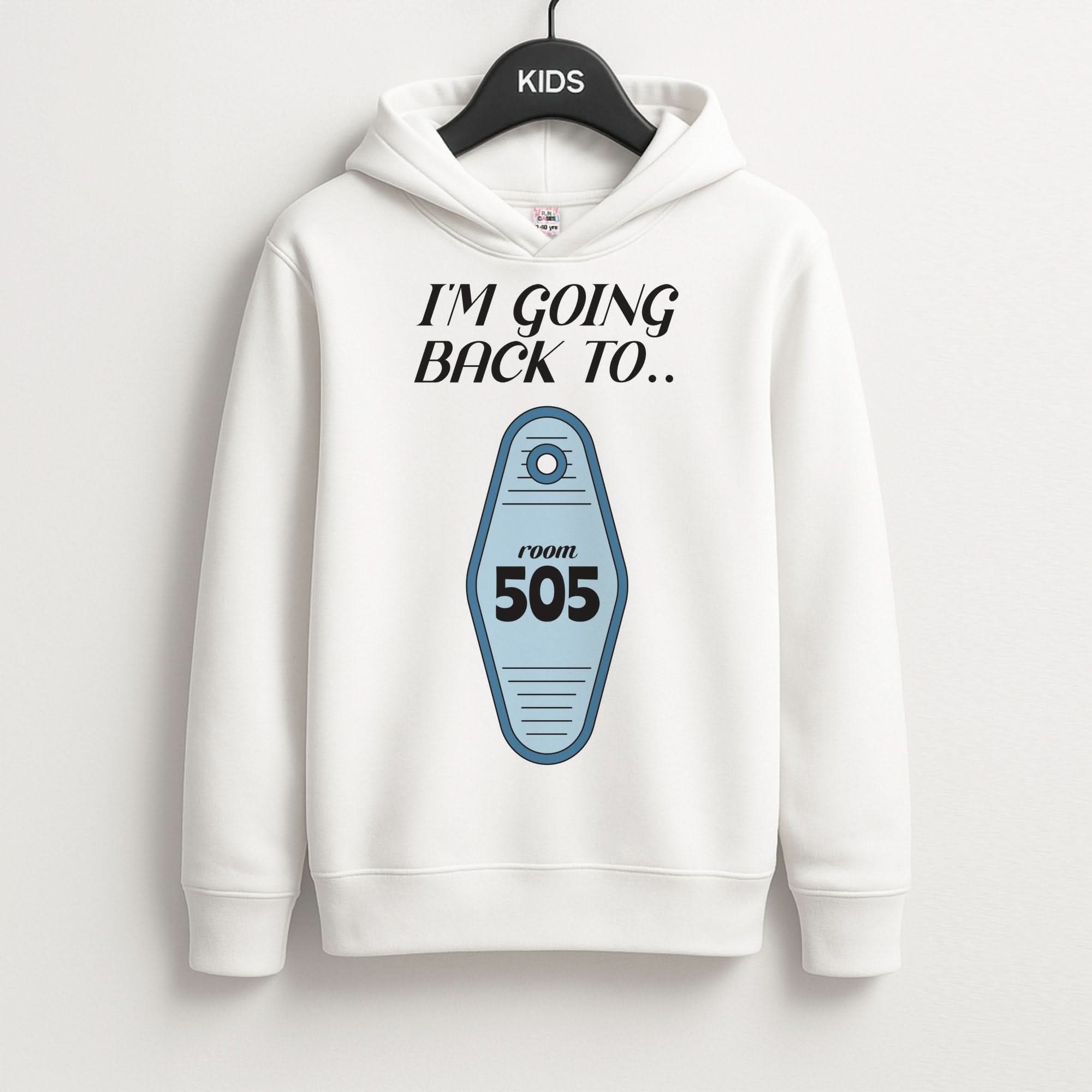 I'm Going Back To 505 Keyring Kids Hoodie