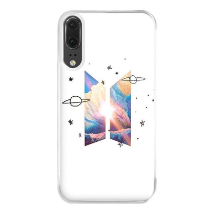 Space K-Pop Band Logo Phone Case