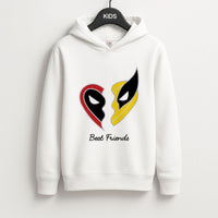 Superhero Best Friends Locket Kids Hoodie