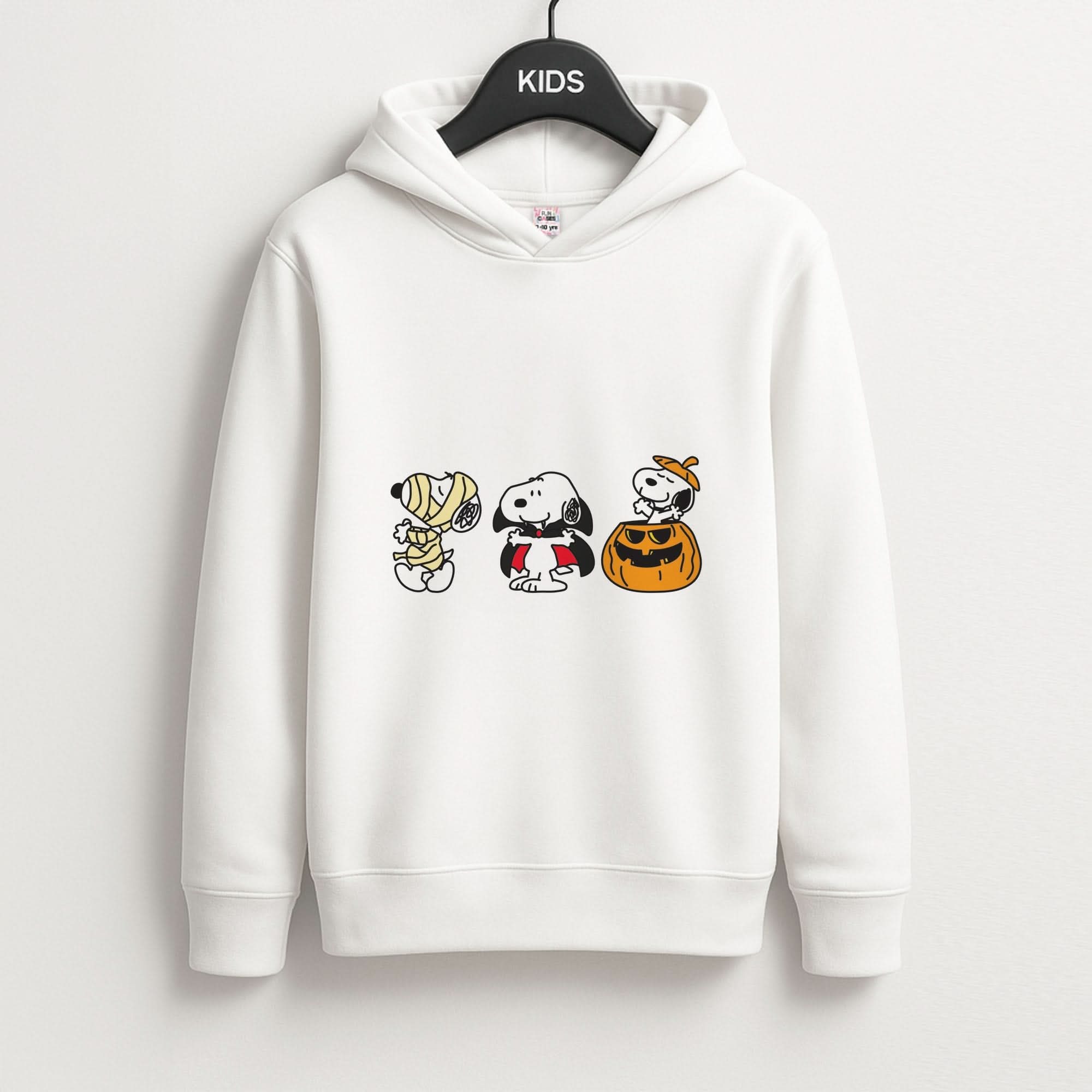 Cartoon Beagle Halloween Costumes Kids Hoodie