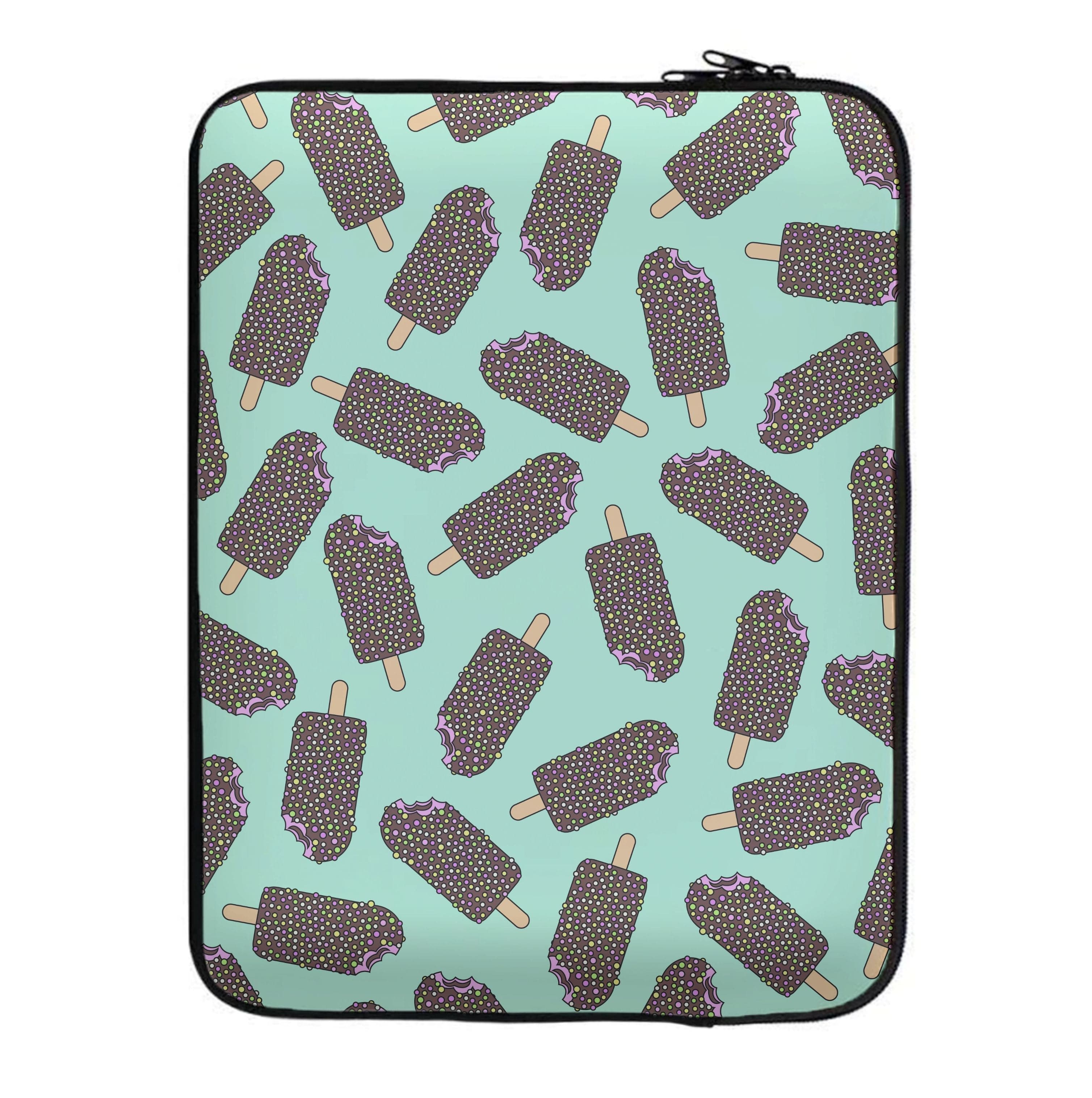 Bobbly - Ice Cream Patterns Laptop Sleeve