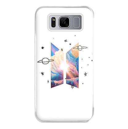 Space K-Pop Band Logo Phone Case