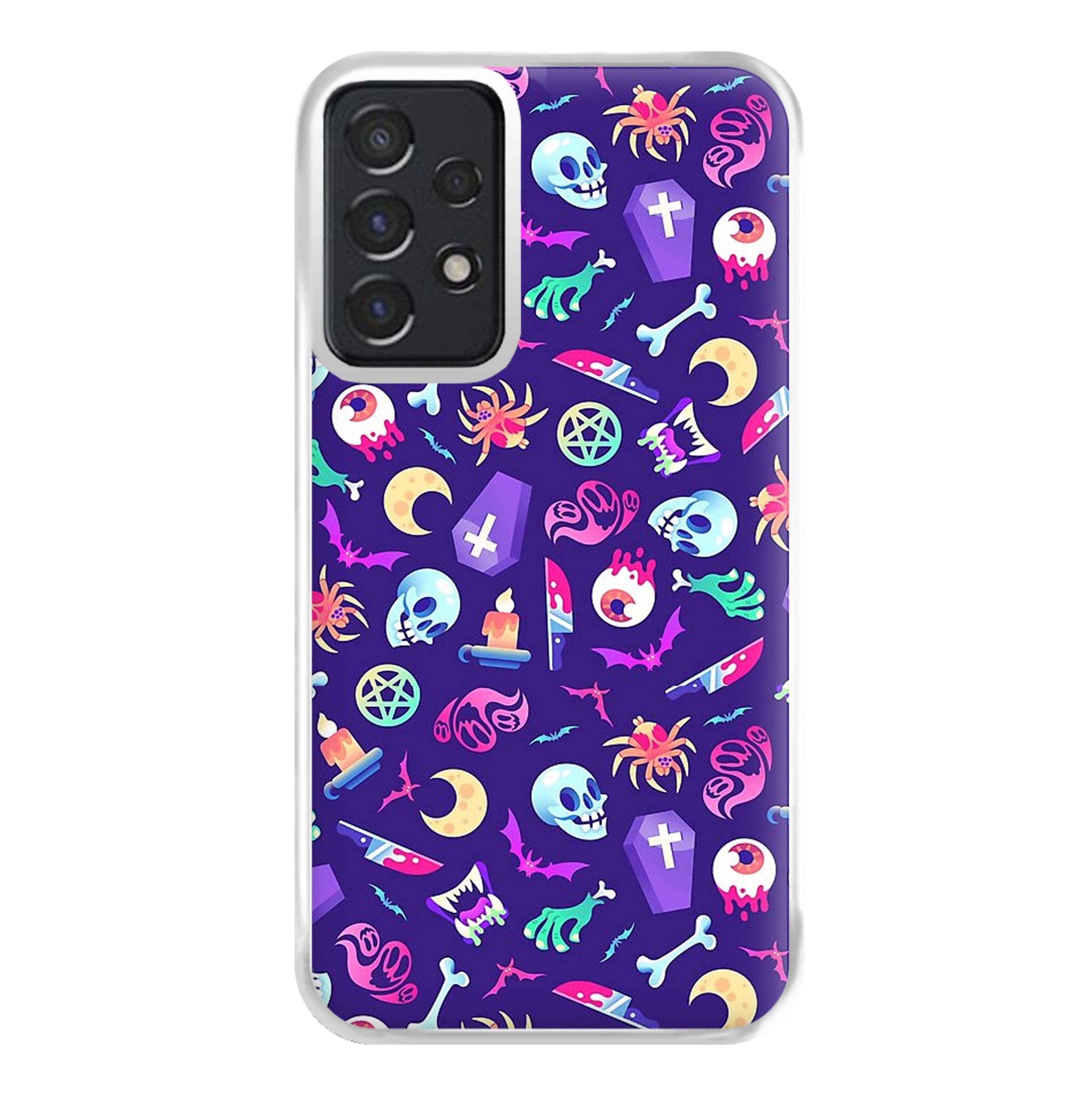 Horroriffic Halloween Pattern Phone Case