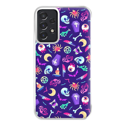 Horroriffic Halloween Pattern Phone Case