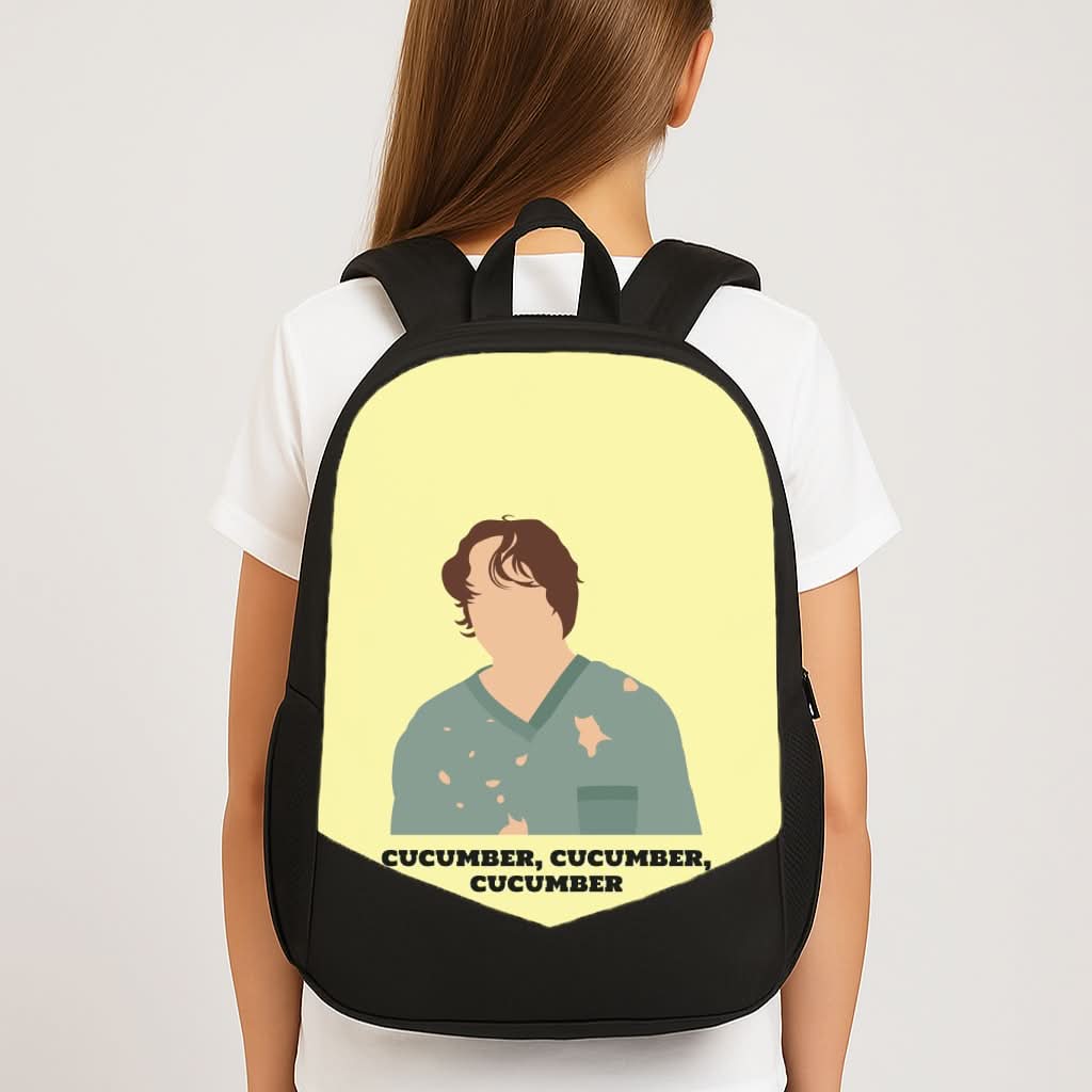 Cucumber, Cucumber, Cucumber School Bag