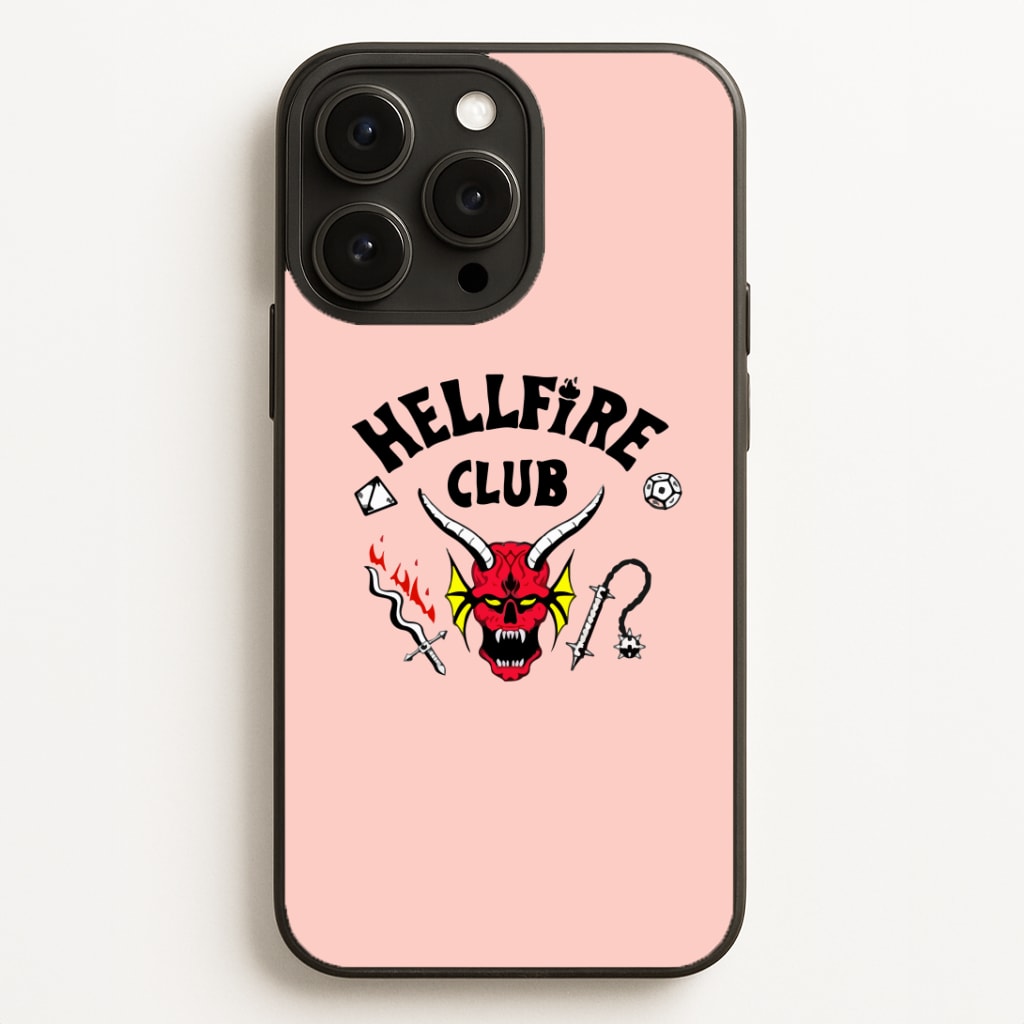 Hellfire Club Logo Phone Case for iPhone, Samsung Galaxy and Google Pixel